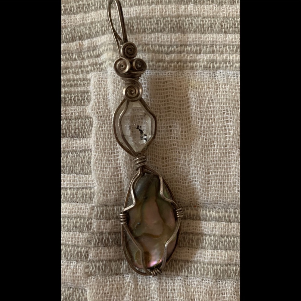 Ooak sterling silver pendant